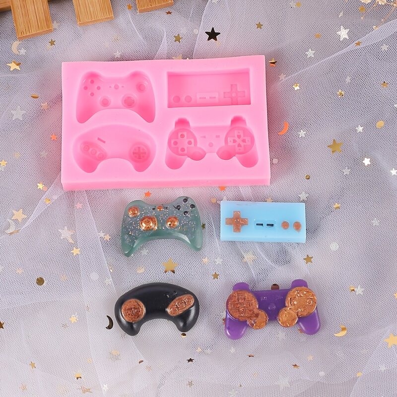 

Gamepad Chocolate Mold, Pink