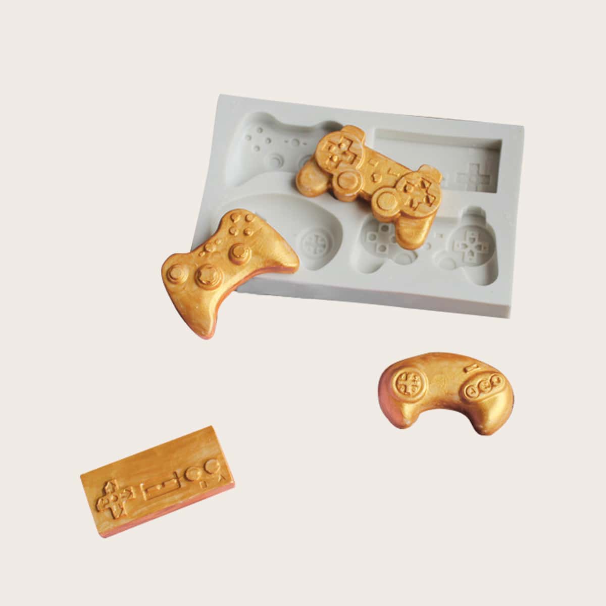 

Gamepad Chocolate Mold, White