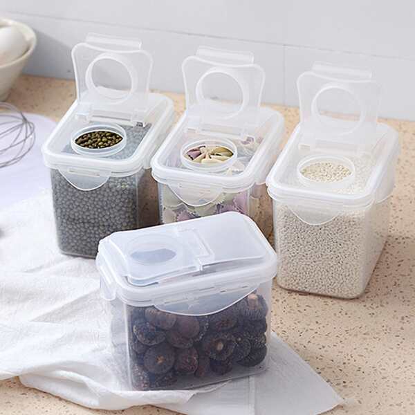 

1pc Clear Food Storage Box