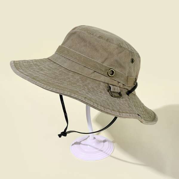 

Wide Brim Bucket Hat, Khaki