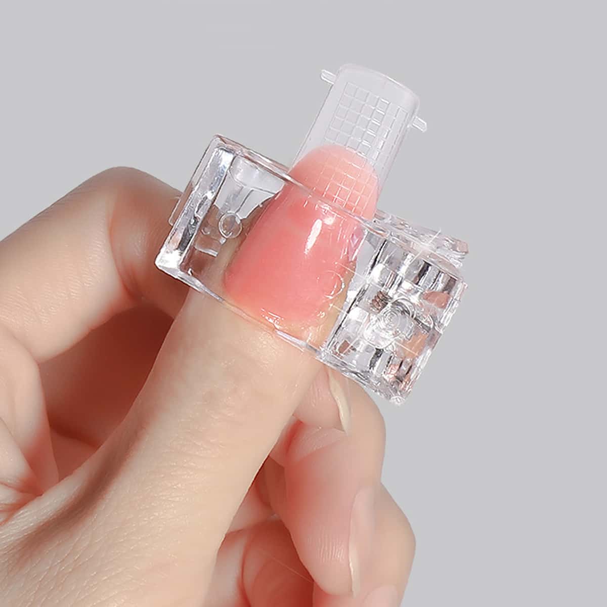

5pcs Nail Extension Clip, Clear