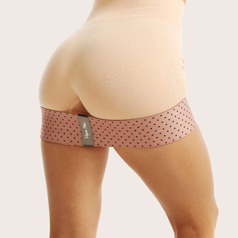 

Polka Dot Buttocks Workout Resistance Band, Multicolor