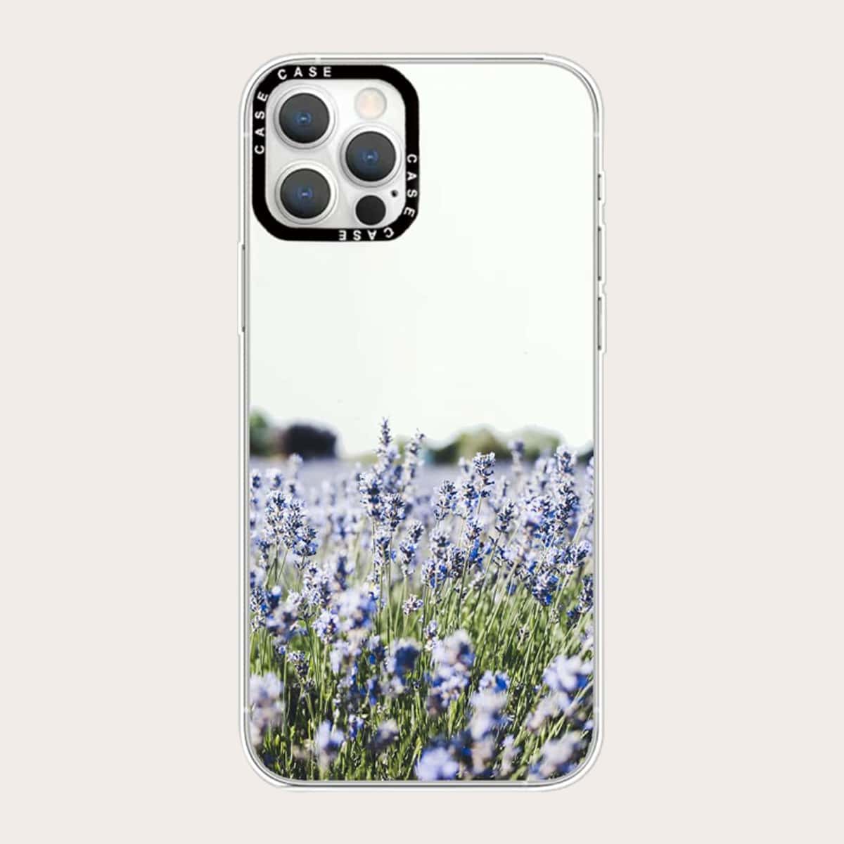 

Lavender Print Phone Case, Multicolor