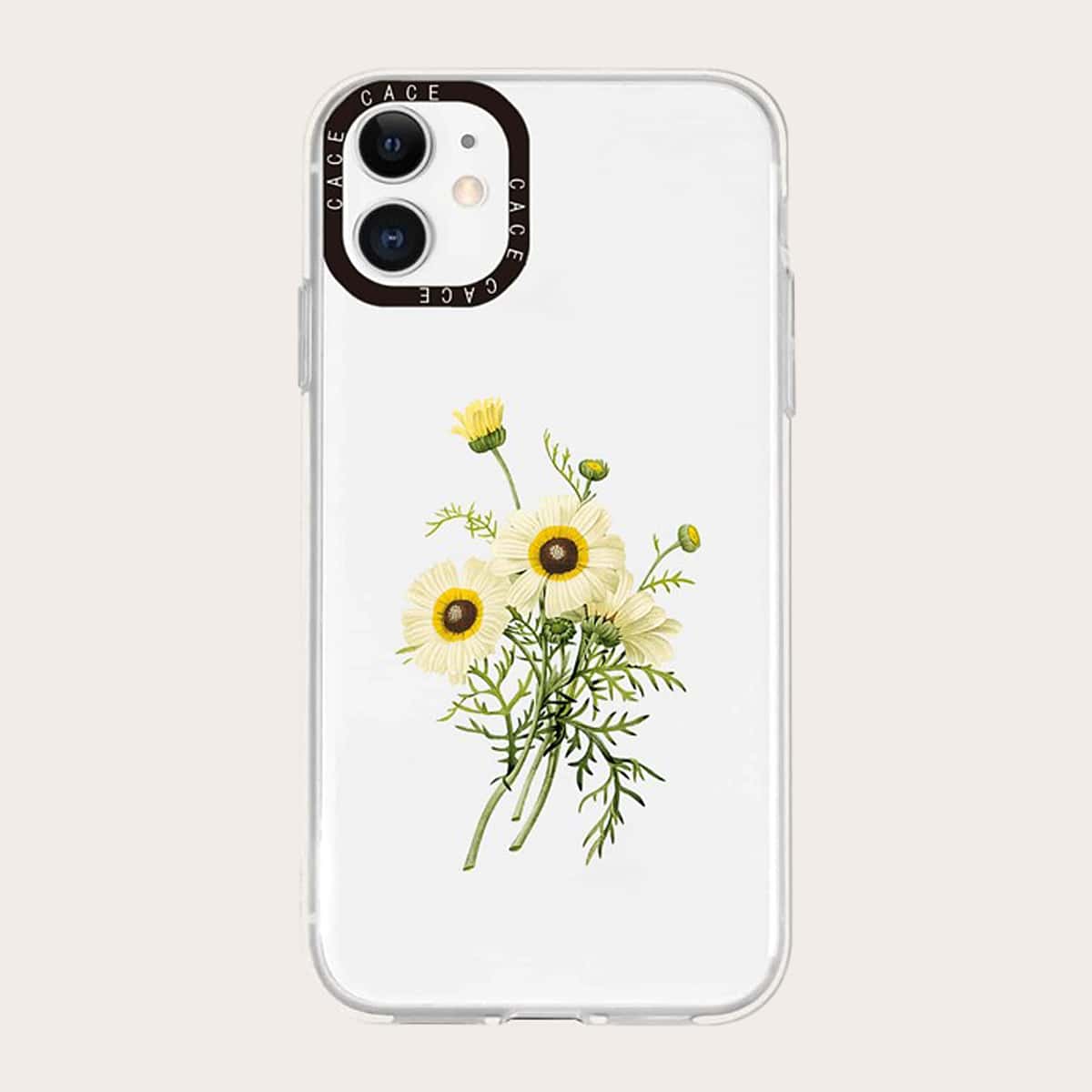 

Daisy Print Phone Case, Multicolor