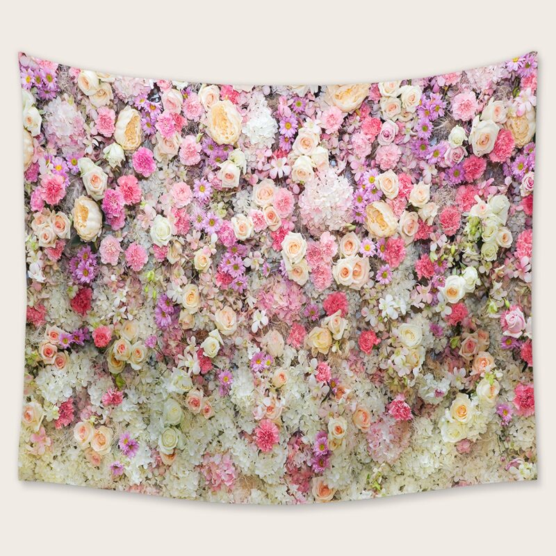 

Floral Pattern Tapestry, Multicolor