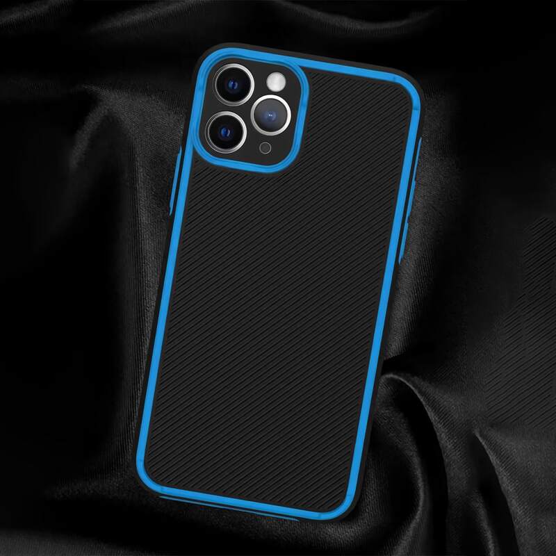 

Striped Pattern Phone Case, Black