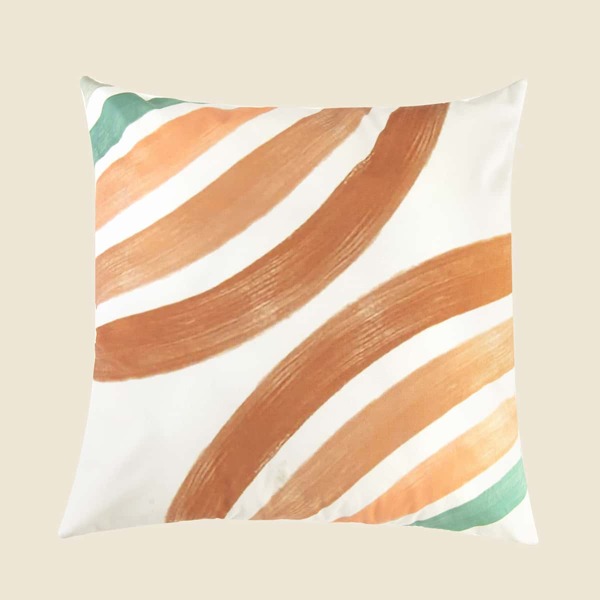 

Graphic Print Cushion Cover Without Filler, Multicolor