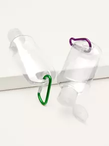 CUT it 2 Chai Rỗng 50ML/60ML Có Nắp Lật, Chai Du Lịch Di Động Chai Mỹ Phẩm Có Thể Bơm Lại Chai Du Lịch Trong Suốt Có Thể Tái Sử Dụng Cho Chất Lỏng, Nước Thơm, Kem, Dầu Gội Và Đồ Vệ Sinh (50/60 ML) - Trong sáng - Xem 1