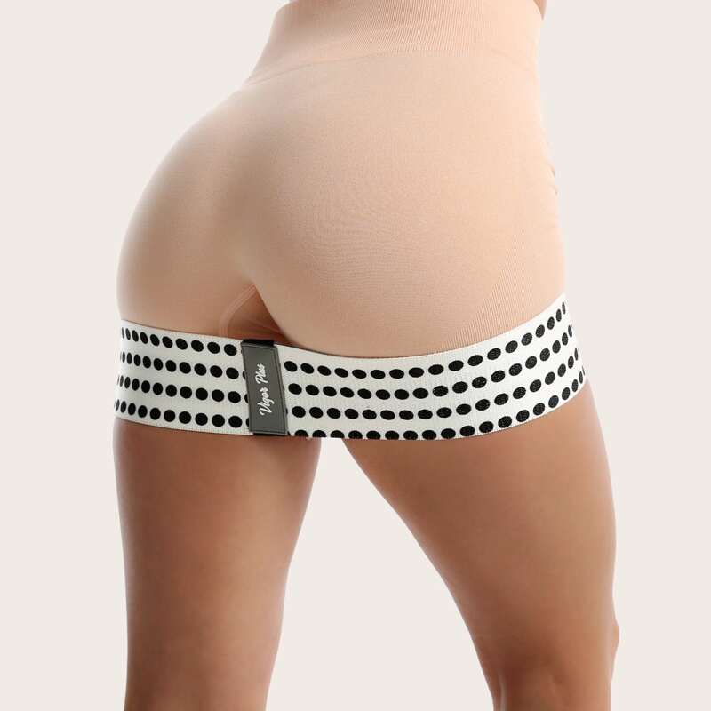 

Polka Dot Buttocks Workout Resistance Band, Multicolor