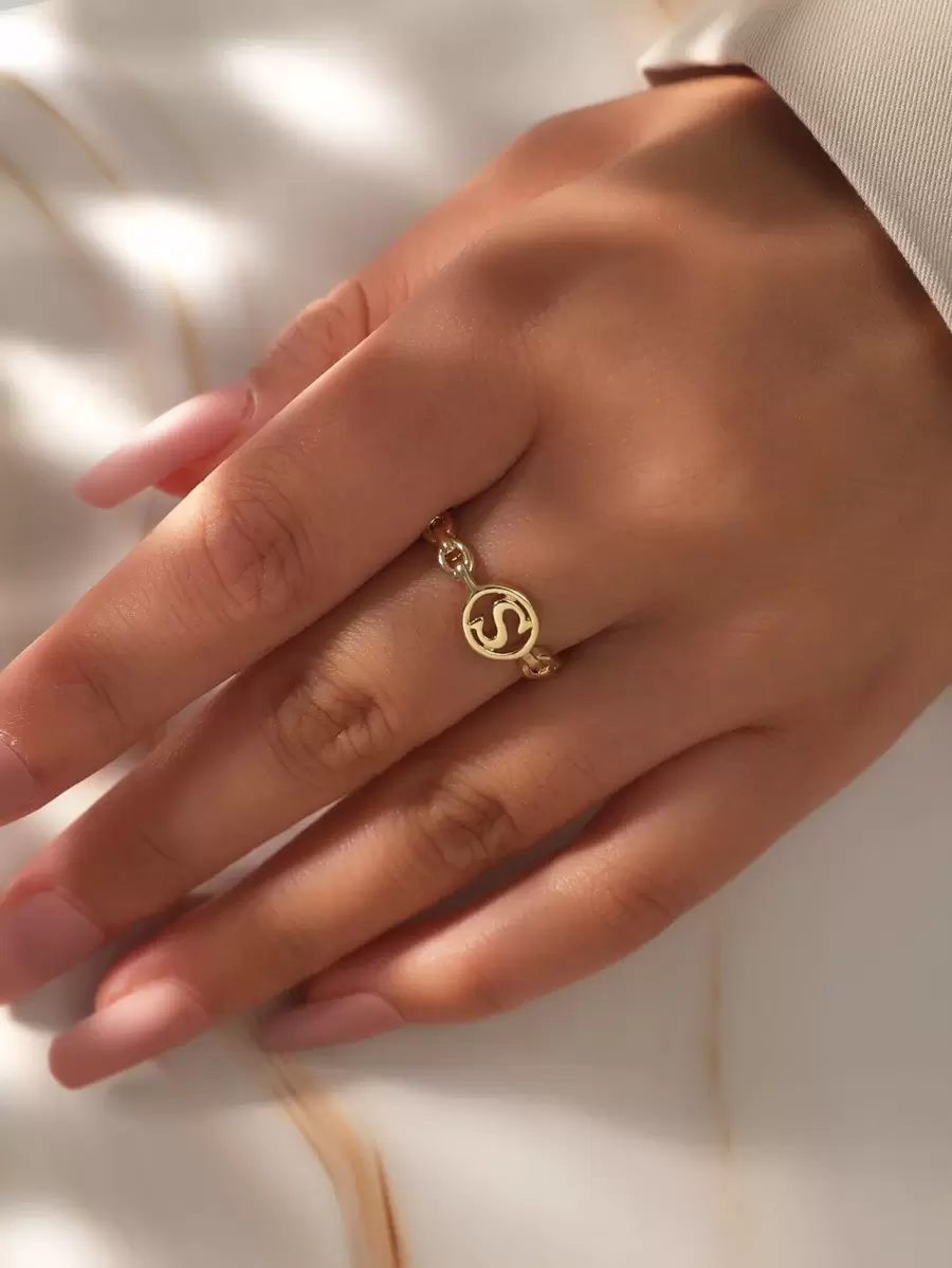 Vòng mở chi tiết thư - Vàng - Xem 1