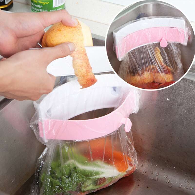 

1pc Random Garbage Bag Hanging Rack, Multicolor