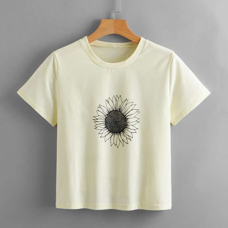

Sunflower Graphic Tee, Beige