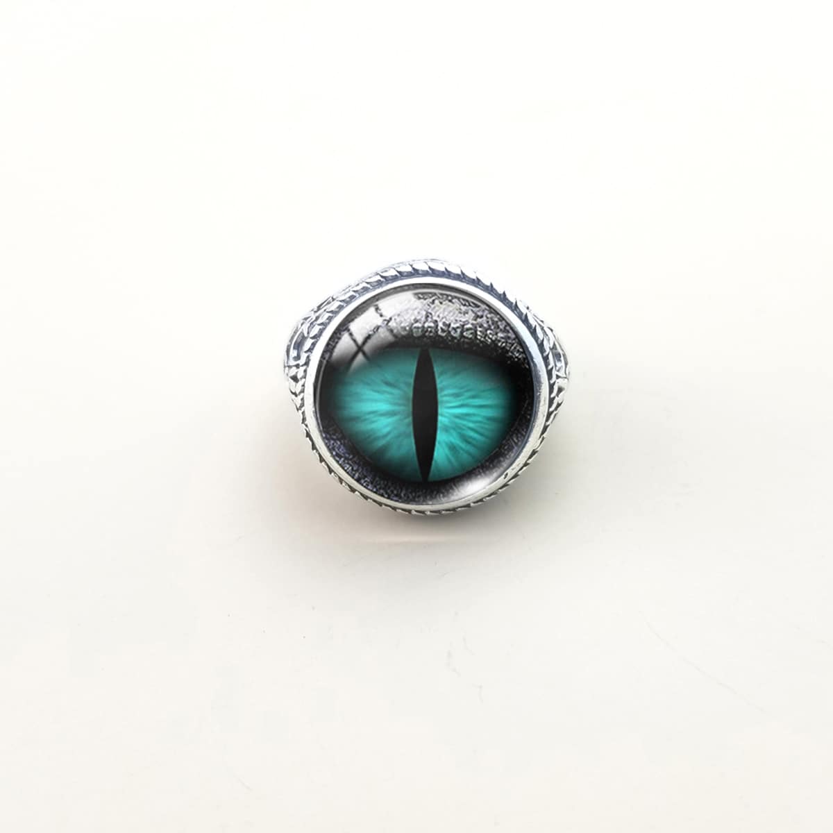 

1pc Engraved Ring, Silver