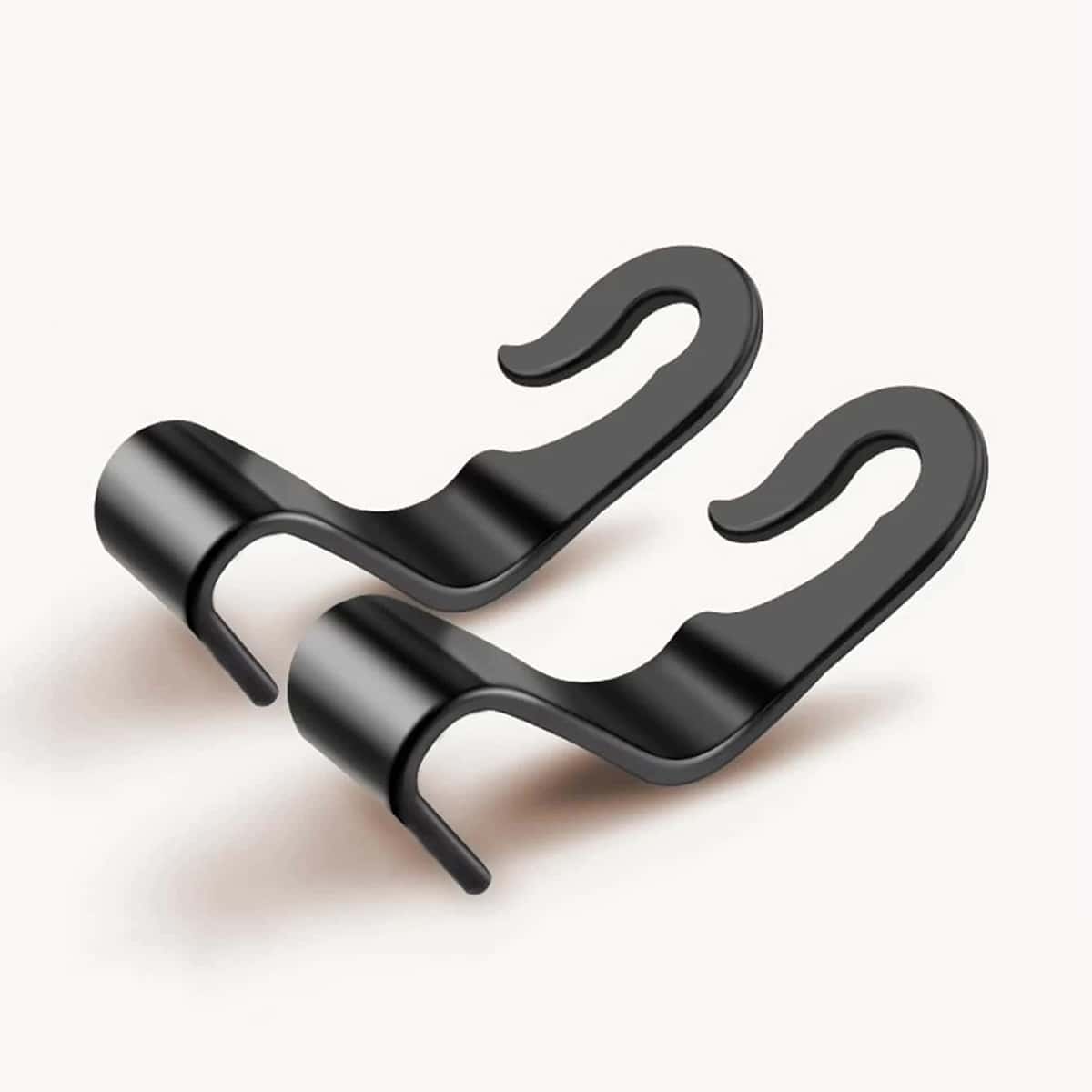 

4pcs Car Hanging Hook, Black
