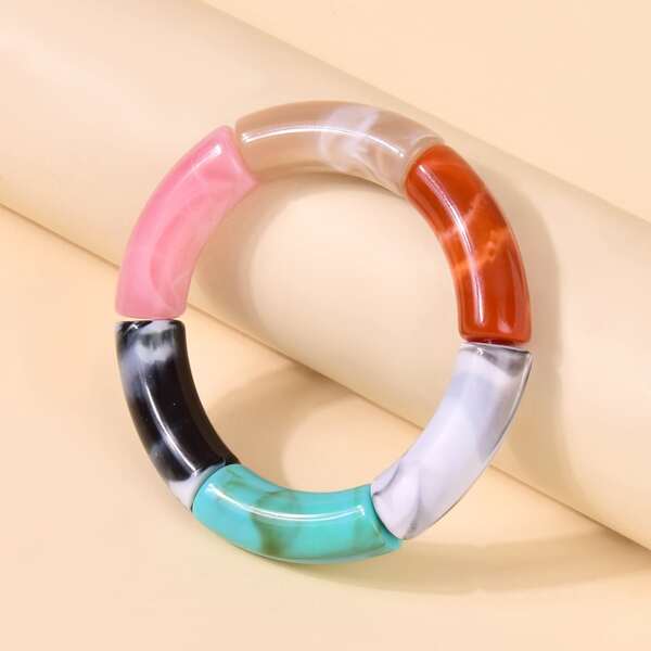 

Color Block Bangle, Multicolor
