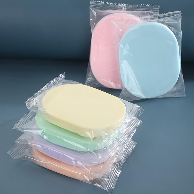 

4pcs Random Facial Cleansing Sponge, Multicolor