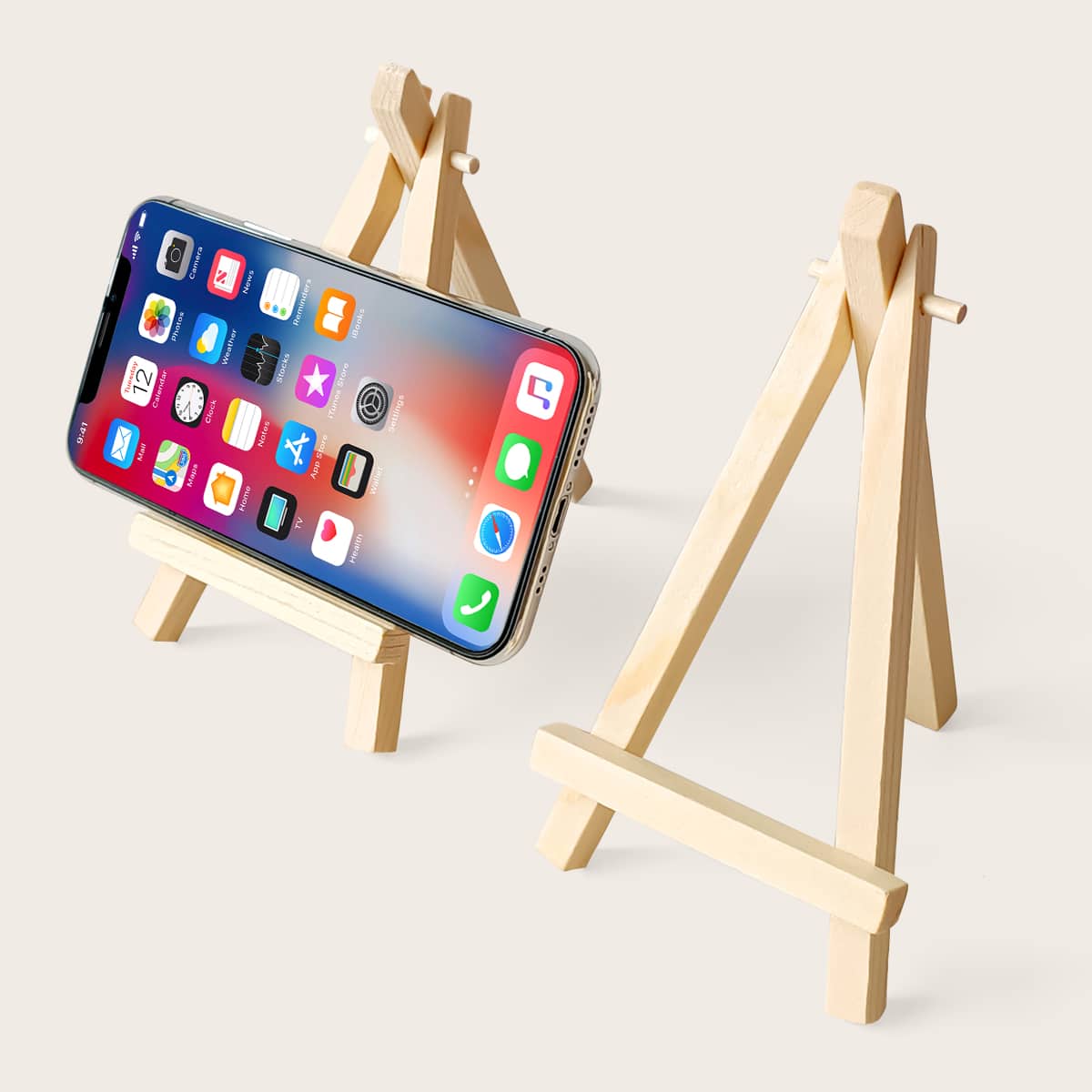 

Foldable Phone Holder, Yellow