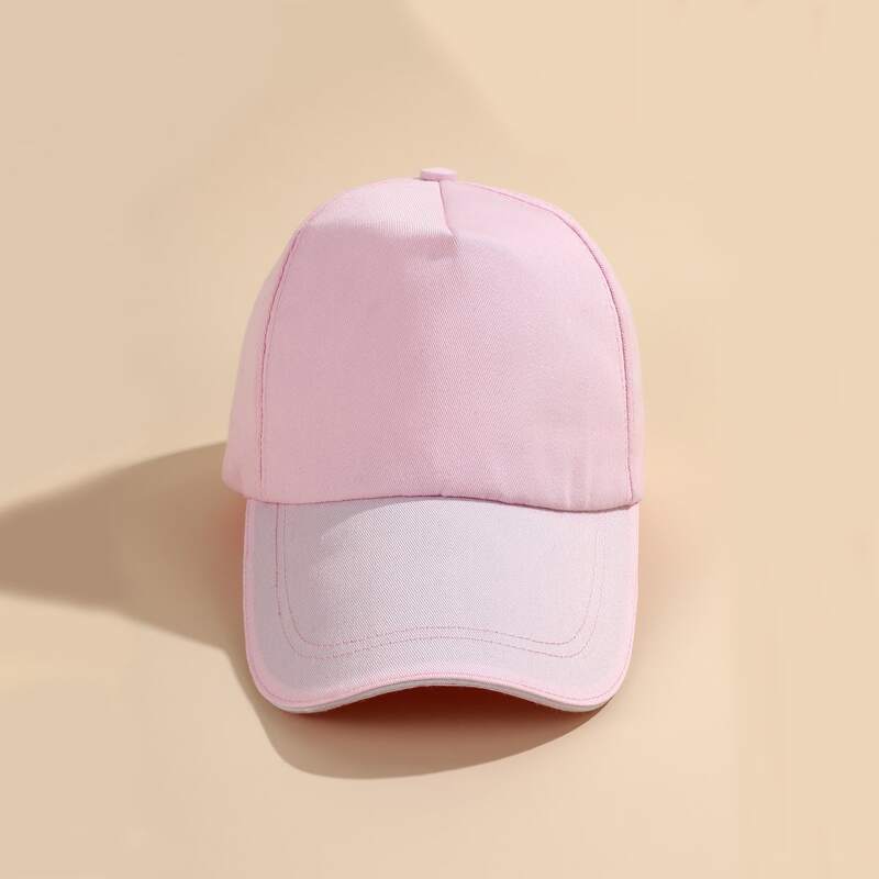 

Simple Solid Baseball Cap, Pink