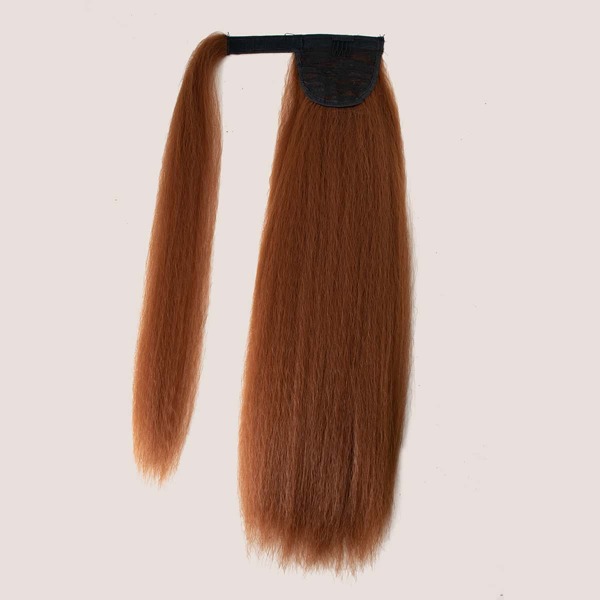 

Long Shaggy Hairpiece With Velcro, Brown
