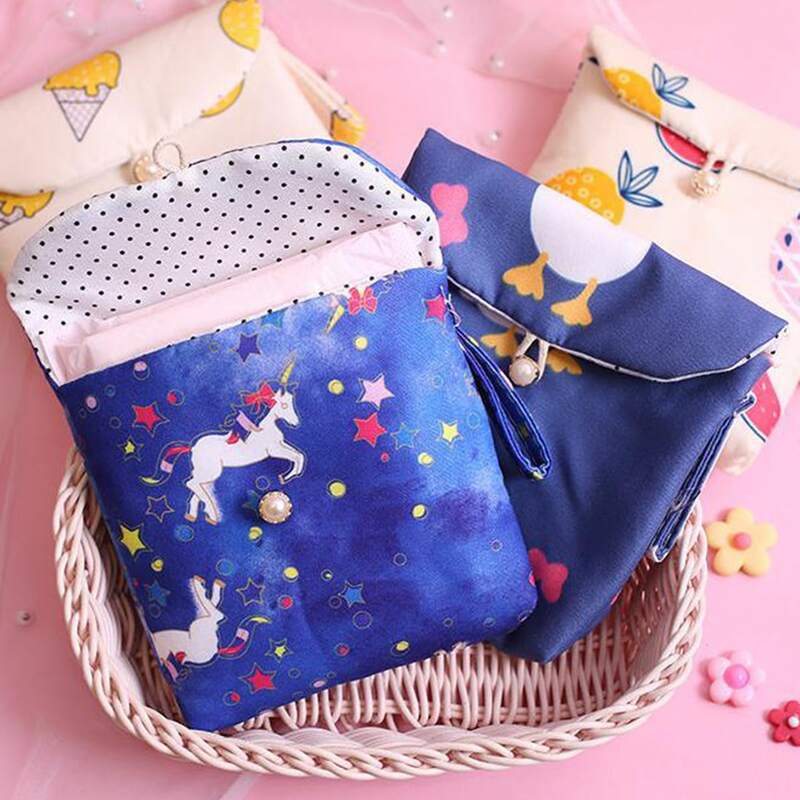 

1pc Random Cartoon Mini Storage Bag, Multicolor