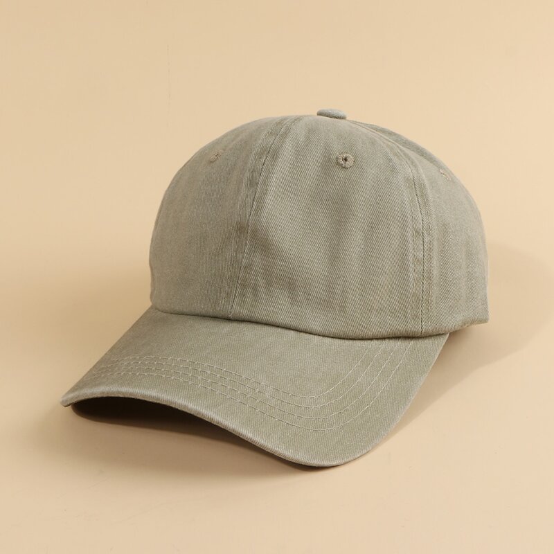 

Simple Solid Baseball Cap, Khaki