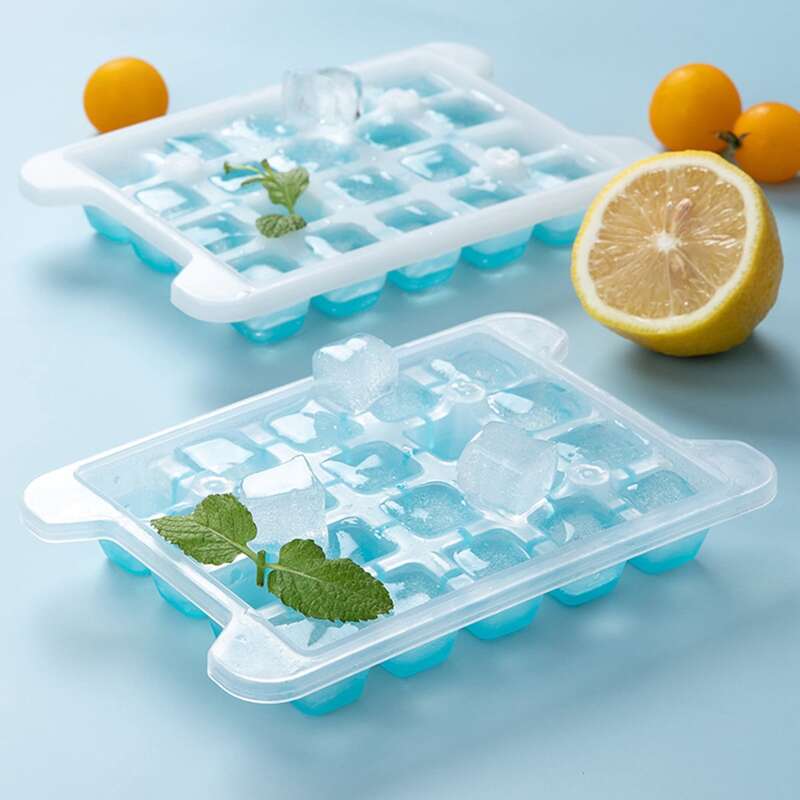 

1pc Square Ice Cube Mold, Multicolor