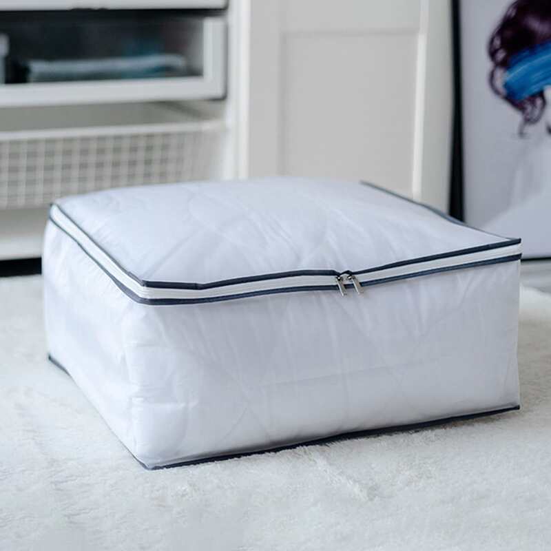 

1pc Quilt Storage Bag, White