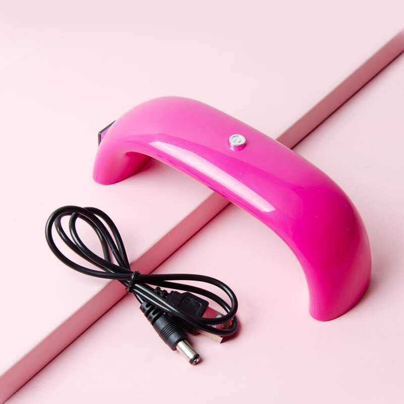 

1pc LED Nail Lamp, Hot pink