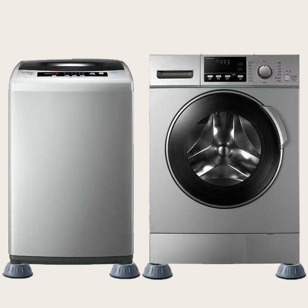 

1pc Washing Machine Anti Vibration Heightening Pad, Grey