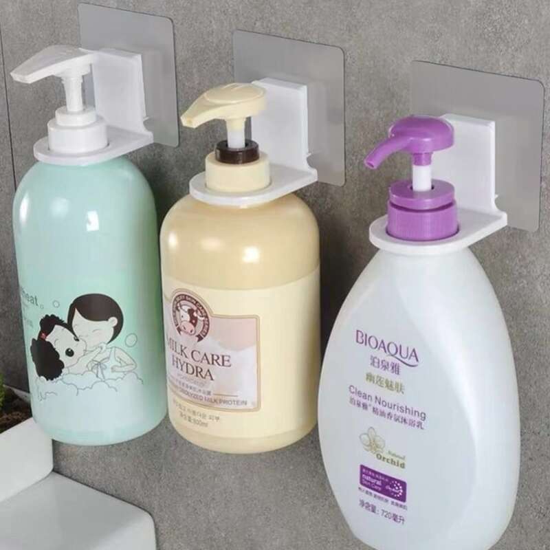 

1pc Wall Mounted Bottle Holder, White