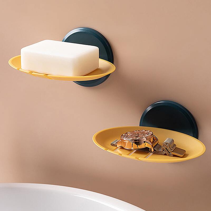 

1pc Random Wall Mount Soap Holder, Multicolor