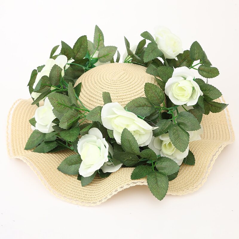 

1pc Artificial Flower Vine, White
