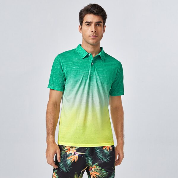 

Men Colorblock Polo Shirt, Multicolor