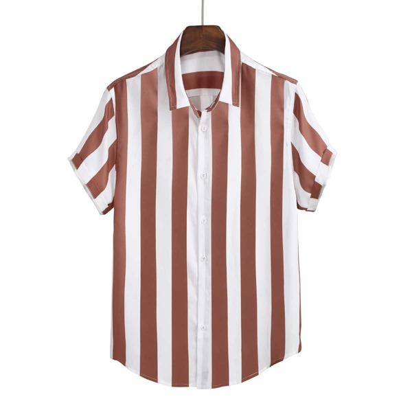 

Men Vertical Striped Shirt, Multicolor
