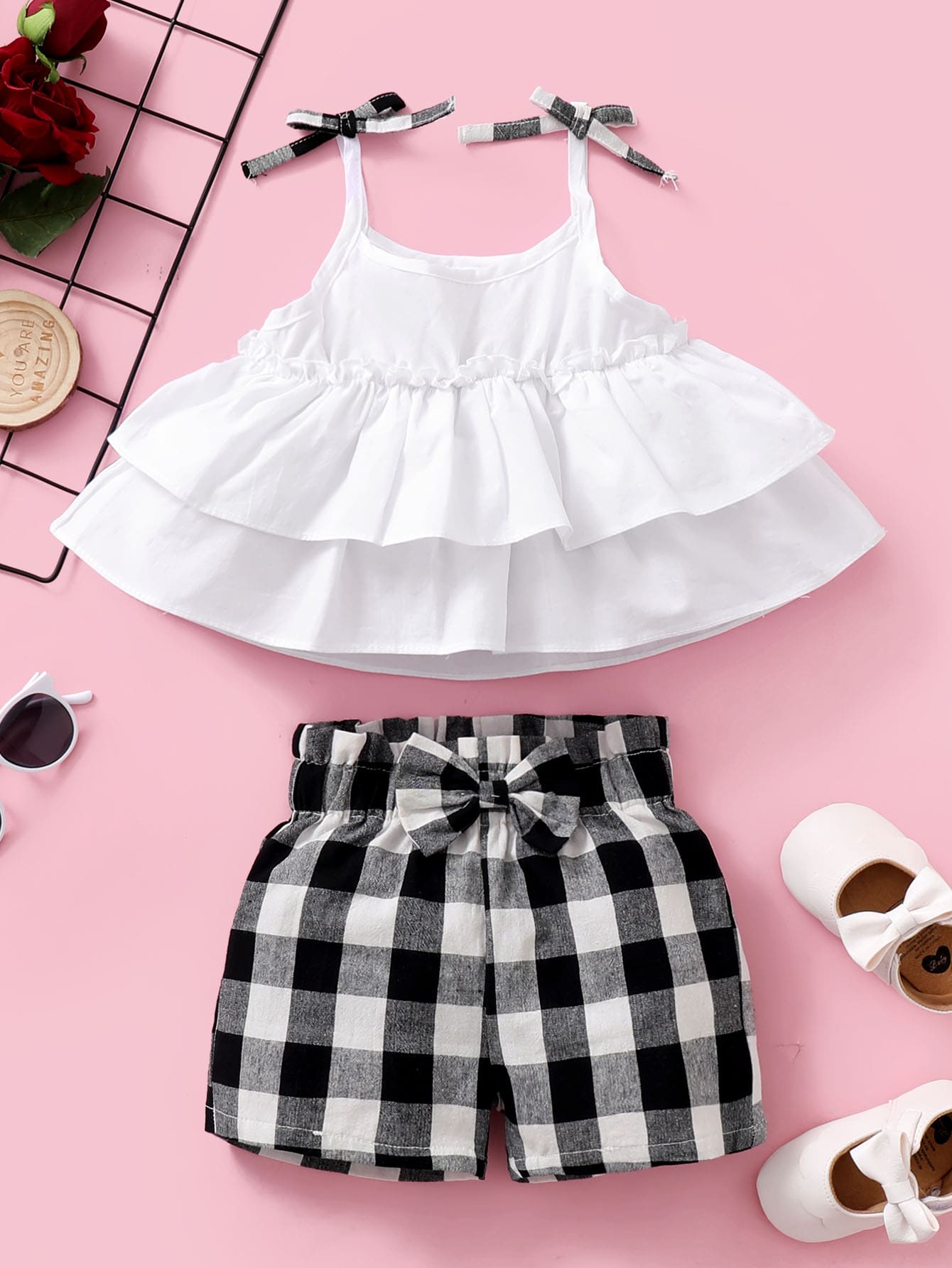 Kalen Toddler Baby Girl Ruffle Floral Skirt Set Off The Shoulder Long Sleeve Top Summer Outfit 2pcs