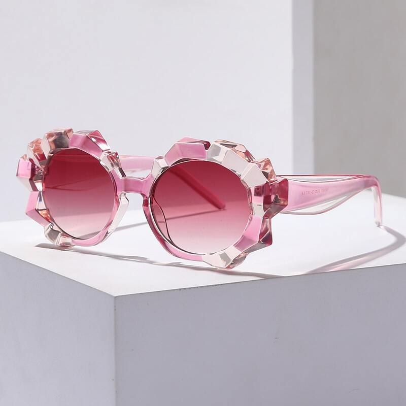 

Textured Frame Sunglasses