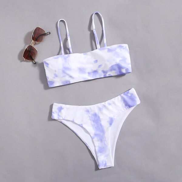 

тай дай Повседневный Бикини, Многоцветный