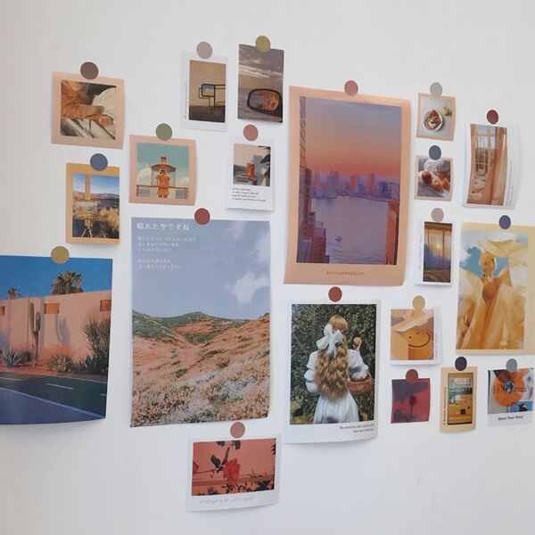 

20pcs Mixed Pattern Postcard, Multicolor