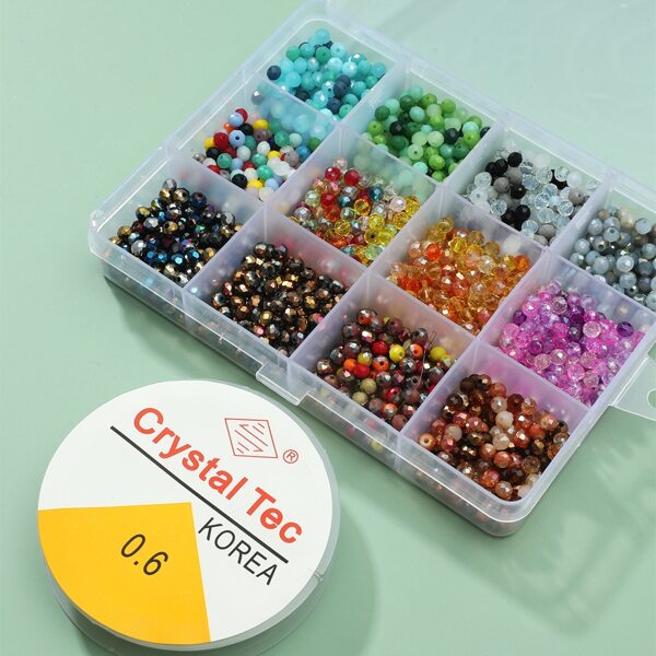 

1box Bead DIY Jewelry Accessory Set, Multicolor