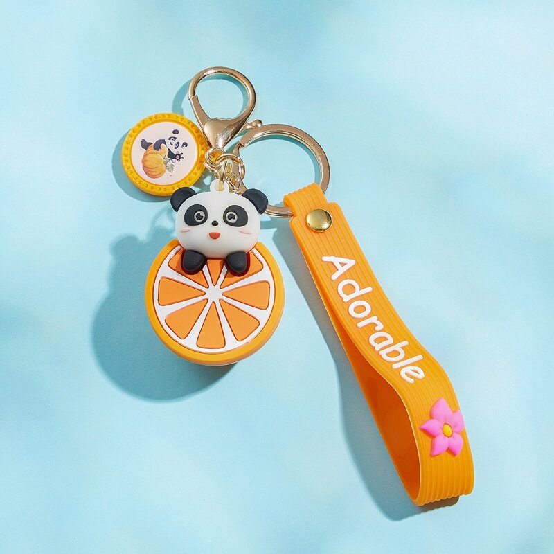

1pc Cartoon Keychain, Yellow