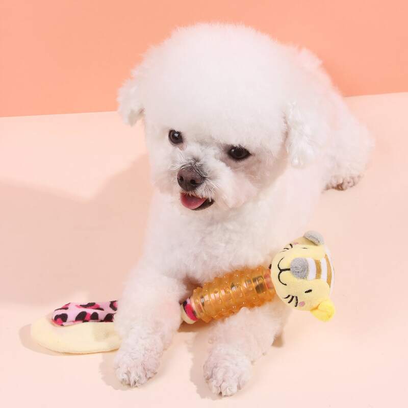 

Plush Animal Pet Sound Toy, Orange