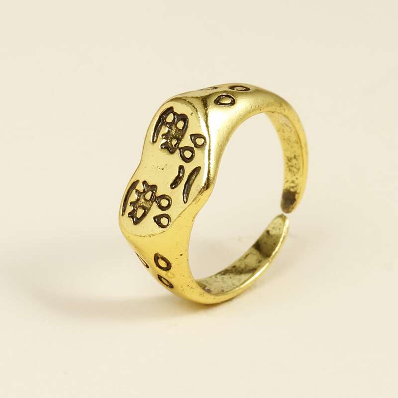

Heart Decor Ring, Gold