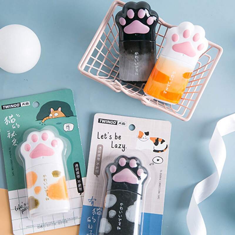 

1pc Random Cat Claw Correction Tape, Multicolor