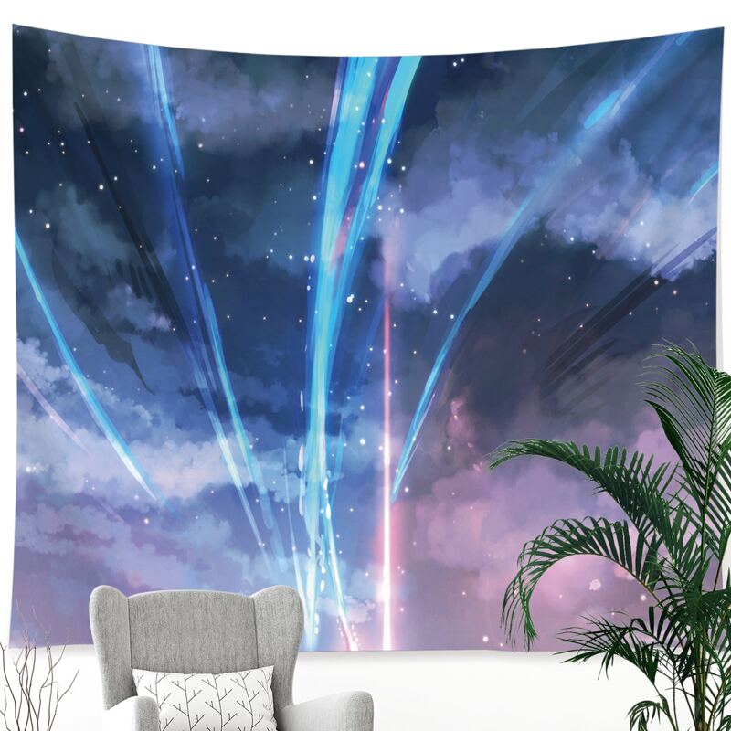 

Galaxy Print Tapestry, Multicolor