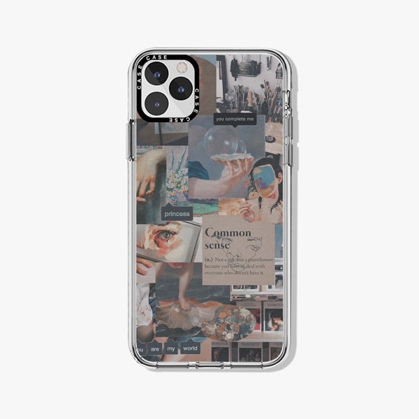 

Aesthetic Collage Phone Case, Multicolor