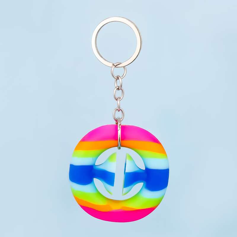 

Guys Relieving Stress Keychain, Multicolor