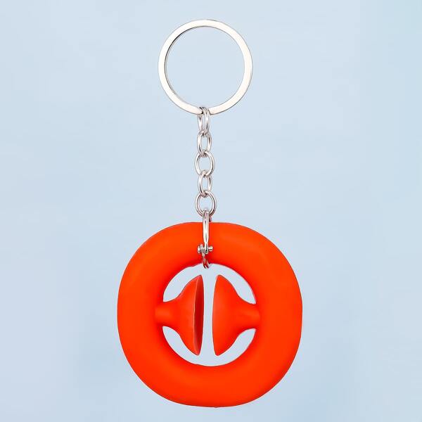 

Men Relieving Stress Keychain, Red