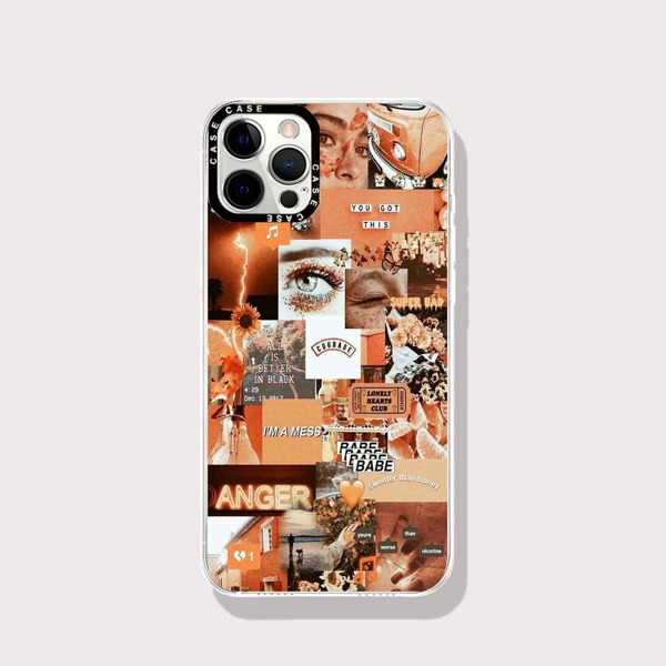 

Aesthetic Collage Phone Case, Multicolor