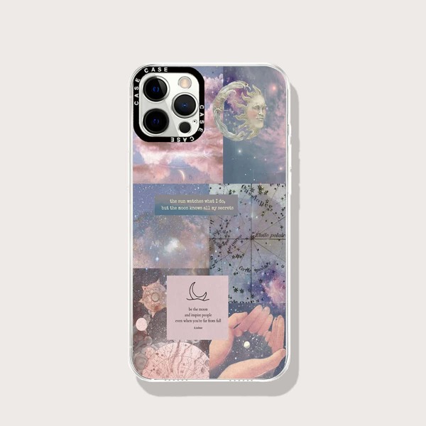 

Aesthetic Collage Phone Case, Multicolor