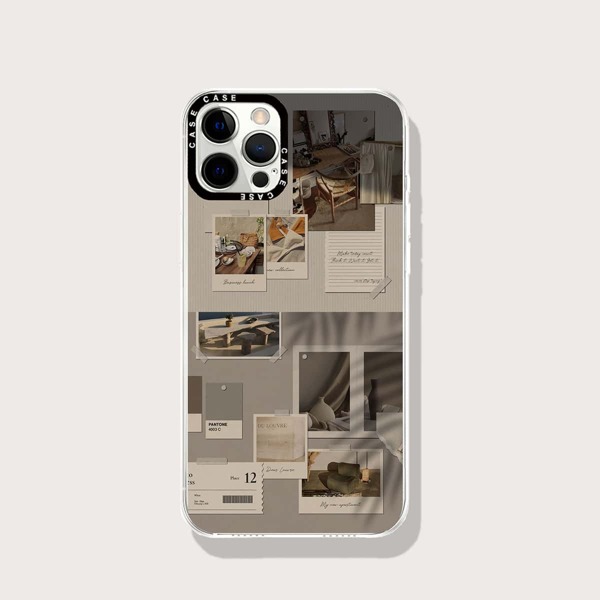 

Aesthetic Collage Phone Case, Multicolor
